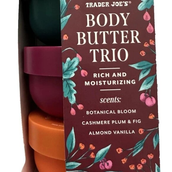 Trader Joe's Body Butter Trio, 3 Different Scents, Limited NEW 2025 Great Gift🎁 - Picture 1 of 5